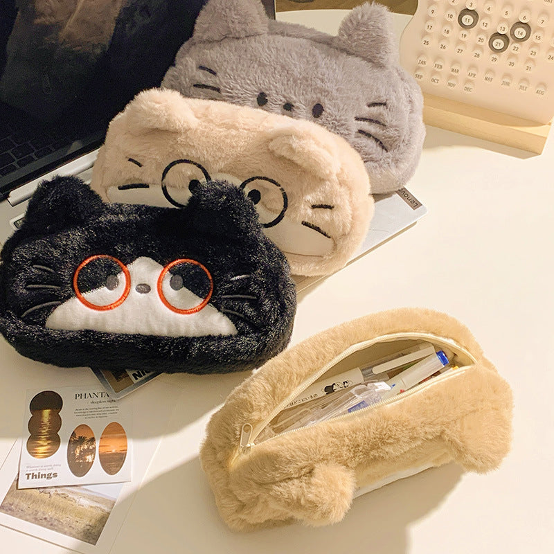 Cuscino decorativo con design gattino