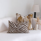 Cuscino decorativo con stampa animalier per la casa