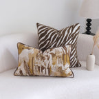 Cuscino decorativo con stampa animalier per la casa