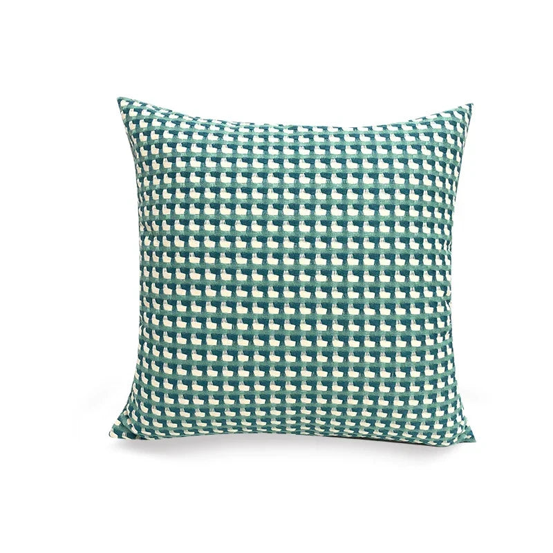 Cuscino decorativo a contrasto stile scandinavo per divano e soggiorno