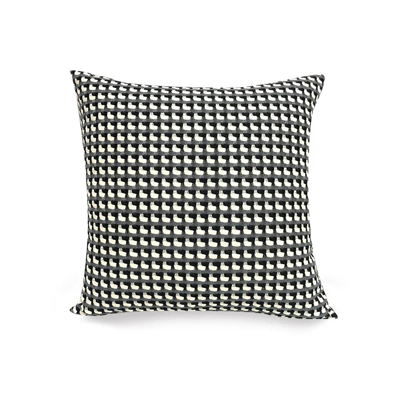 Cuscino decorativo a contrasto stile scandinavo per divano e soggiorno