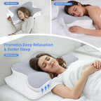 Cuscino in memory foam cervicale per dolori al collo Falivelli