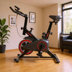 Cyclette da spinning per allenamento indoor