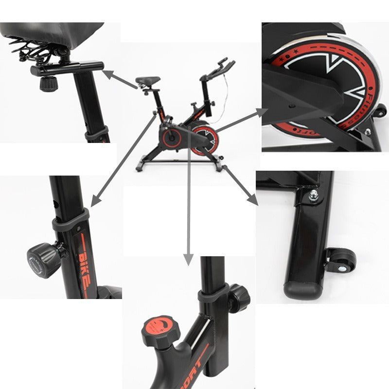 Cyclette da spinning per allenamento indoor