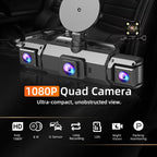 Dashcam Auto Wireless Anteriore e Posteriore con Visione Notturna