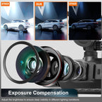Dashcam Auto Wireless Anteriore e Posteriore con Visione Notturna