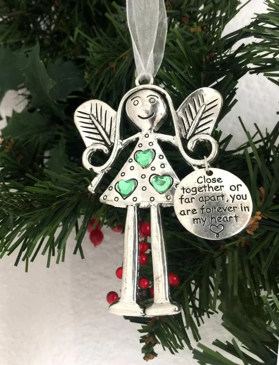 Decorazione angelo dell'amicizia – regalo divertente per Natale