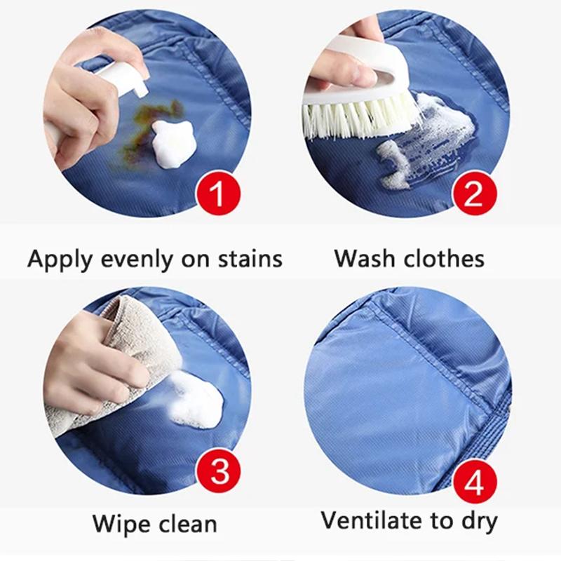 Detergente spray per abbigliamento e tessuti