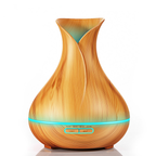 Diffusore di oli essenziali effetto legno 400 ml