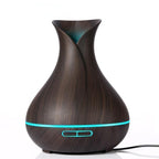 Diffusore di oli essenziali effetto legno 400 ml