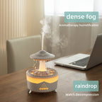 Diffusore di oli essenziali a goccia con luce LED e umidificatore