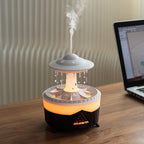 Diffusore di oli essenziali a goccia con luce LED e umidificatore