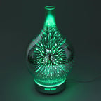 Diffusore di oli essenziali e umidificatore con effetto fuochi d'artificio 3D