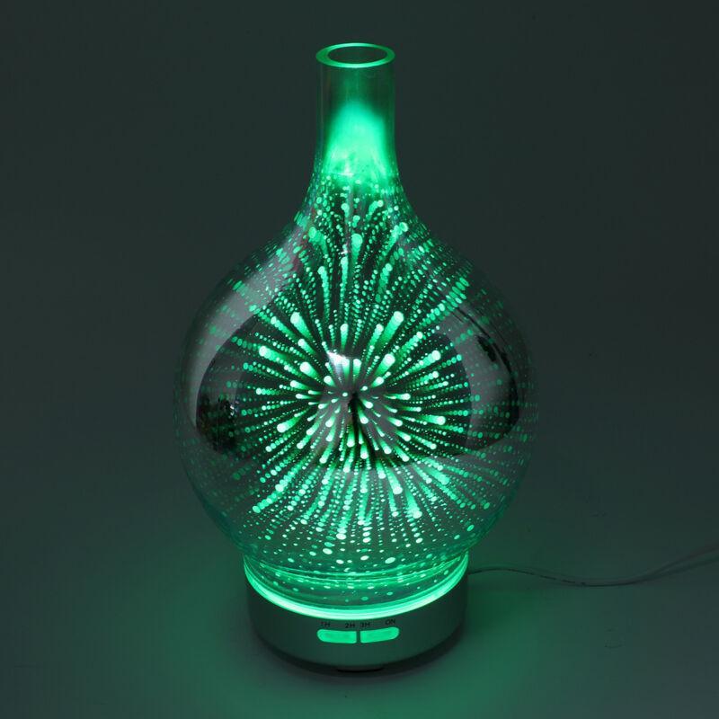 Diffusore di oli essenziali e umidificatore con effetto fuochi d'artificio 3D