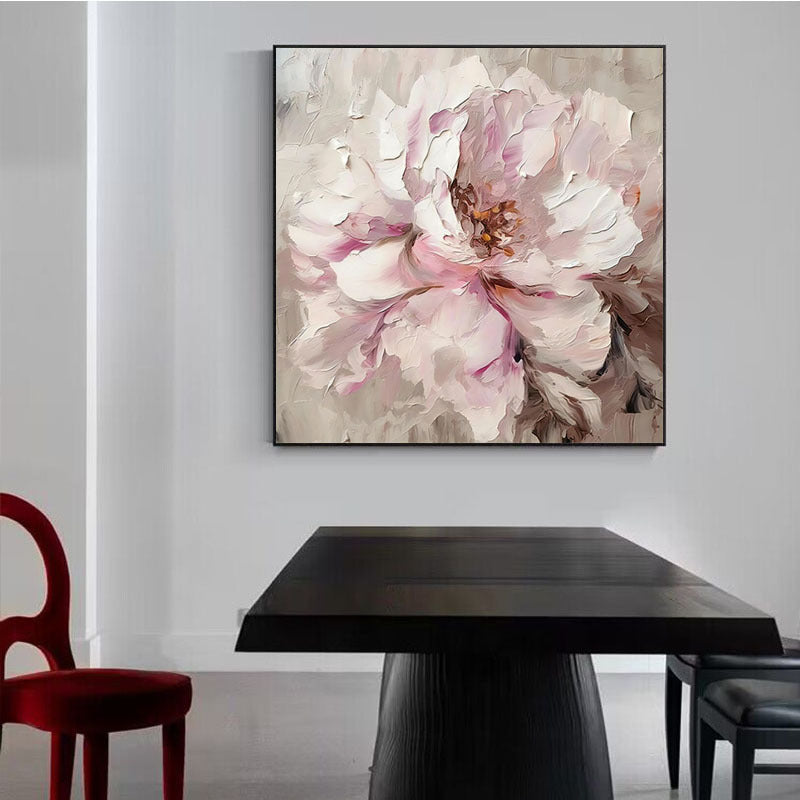 Dipinto a olio con fiori