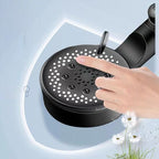 Doccetta rotonda con 5 getti regolabili