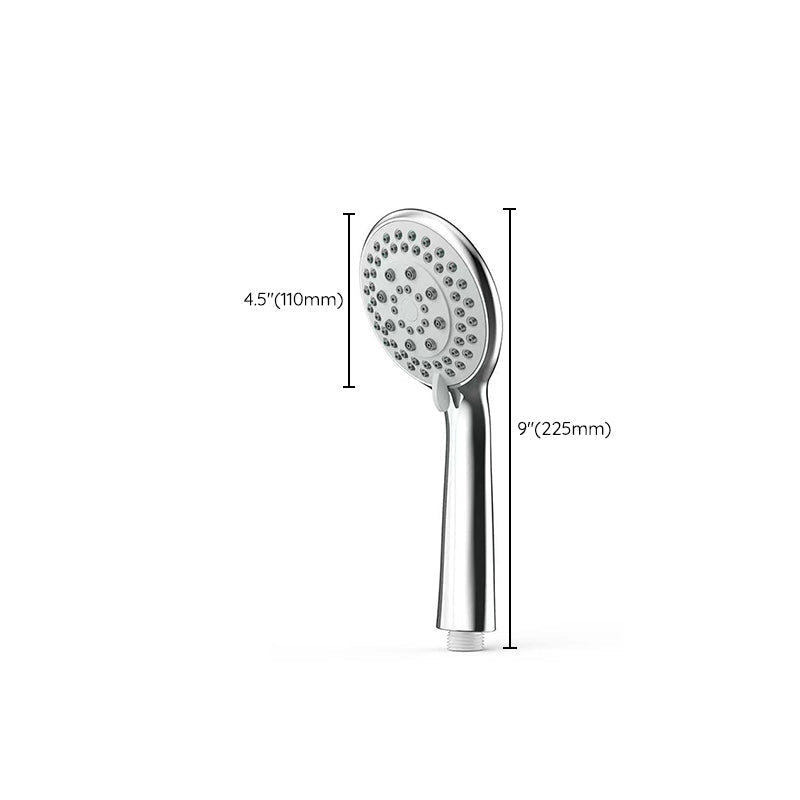 Doccetta tonda standard in metallo argentato