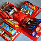 Explosion box regalo personalizzata con scomparto segreto e 8 farfalle in omaggio