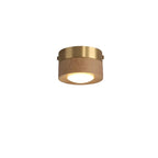 Faretto da soffitto cilindrico in legno LignaShine