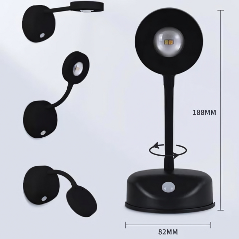 Faretto LED wireless con sensore di movimento