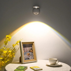 Faretto LED wireless con sensore di movimento, rotazione 360° e dimmerabile