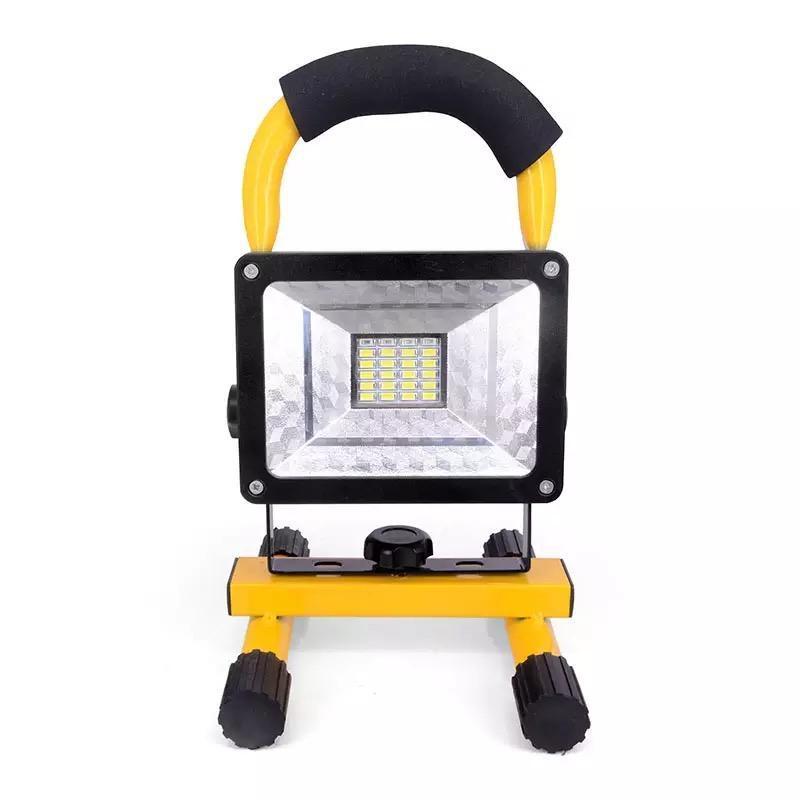Faro LED ricaricabile 50 W per esterni e cantiere