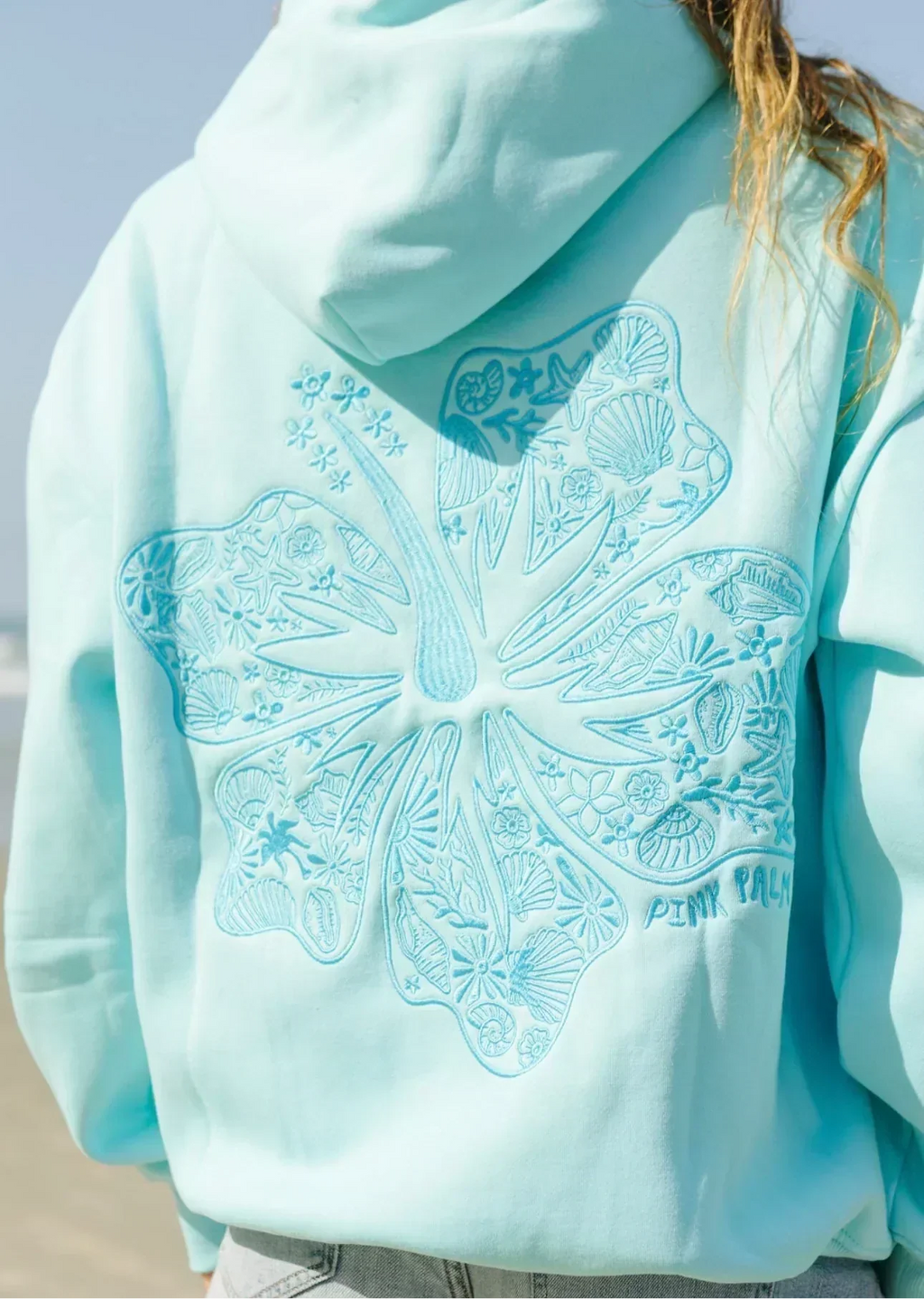 Felpa oversize con stampa tropicale - Streetwear comoda