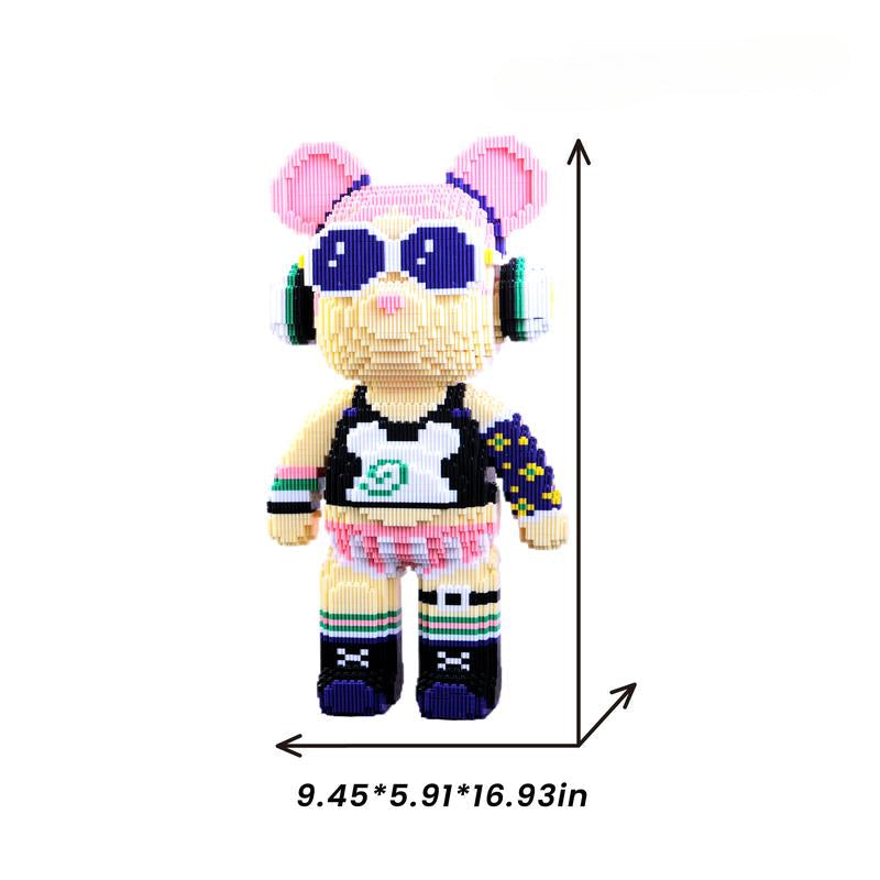 Figure orso pixel art fai da te – Costruzione creativa e decorazione da collezione