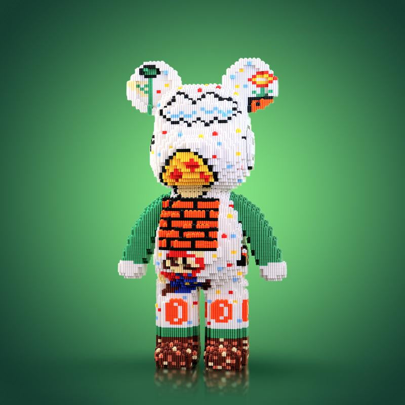 Figure orso pixel art fai da te – Costruzione creativa e decorazione da collezione