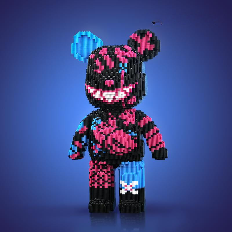 Figure orso pixel art fai da te – Costruzione creativa e decorazione da collezione
