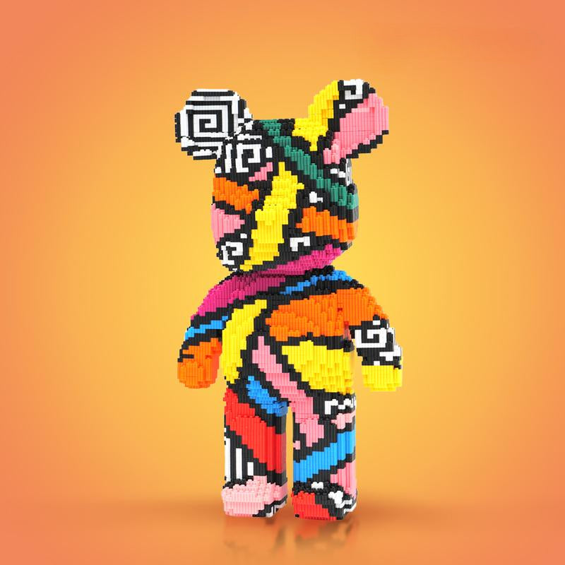 Figure orso pixel art fai da te – Costruzione creativa e decorazione da collezione