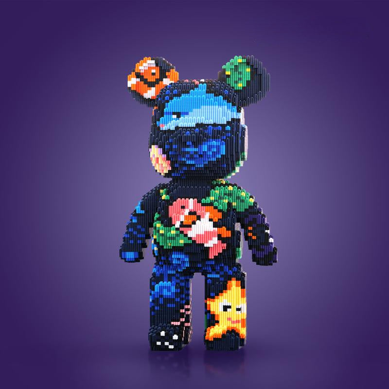 Figure orso pixel art fai da te – Costruzione creativa e decorazione da collezione
