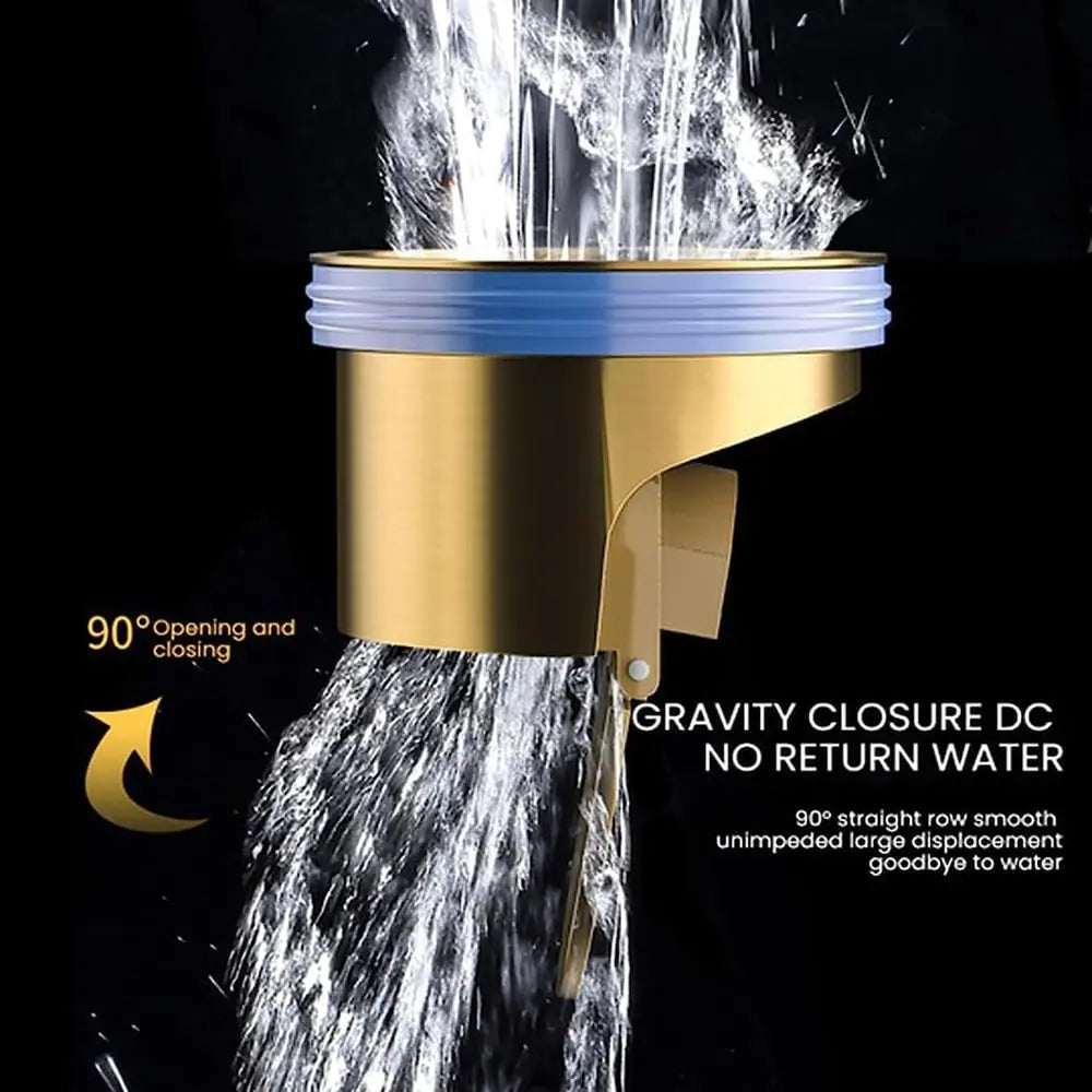 Filtro scarico anti-odore in ottone – blocca gli odori di scarichi e tubature
