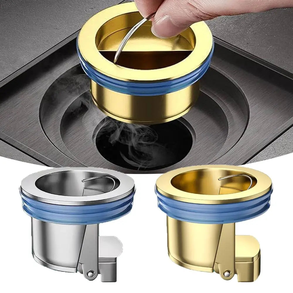 Filtro scarico anti-odore in ottone – blocca gli odori di scarichi e tubature