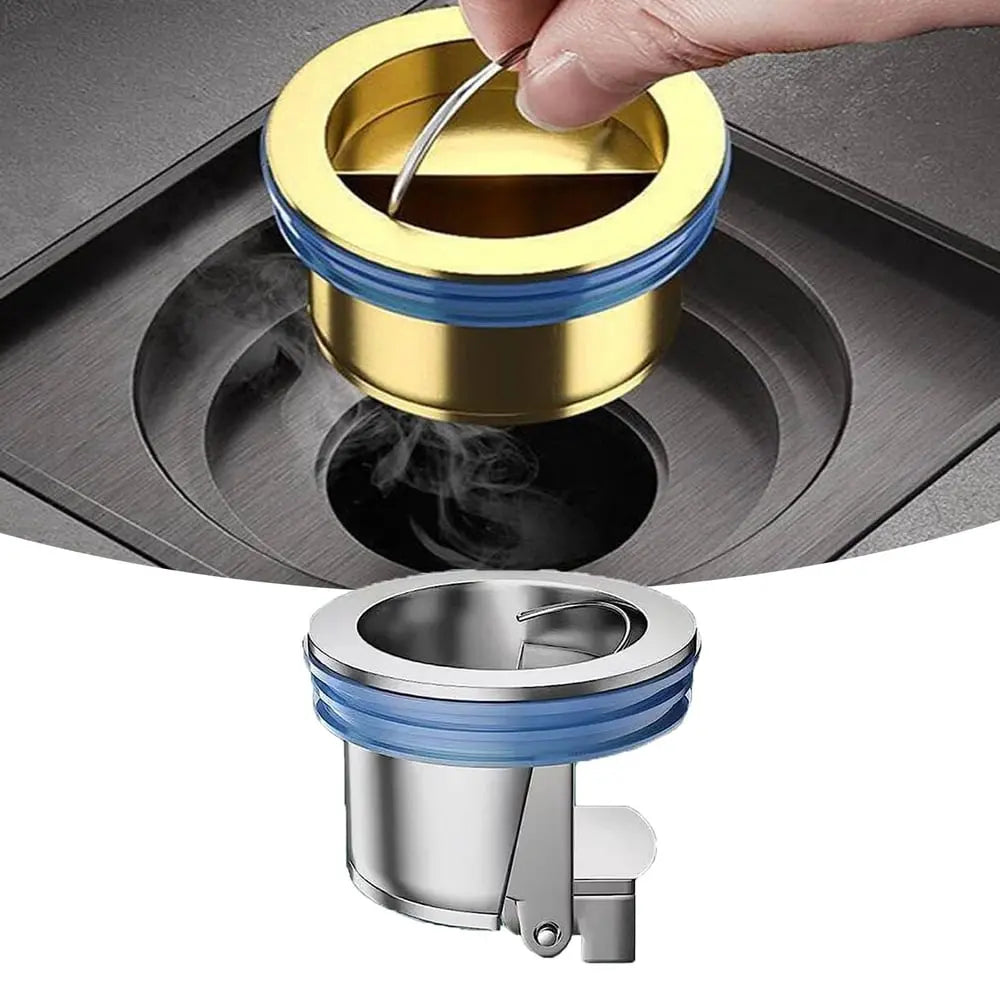 Filtro scarico anti-odore in ottone – blocca gli odori di scarichi e tubature