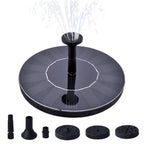 Fontana solare galleggiante per giardino con pompa ad energia solare