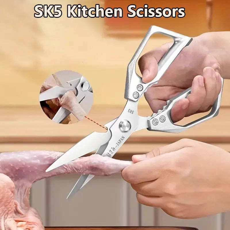 Forbici da cucina multifunzione in acciaio inox SK5
