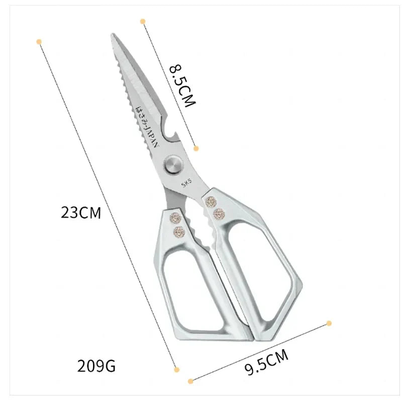 Forbici da cucina multifunzione in acciaio inox SK5