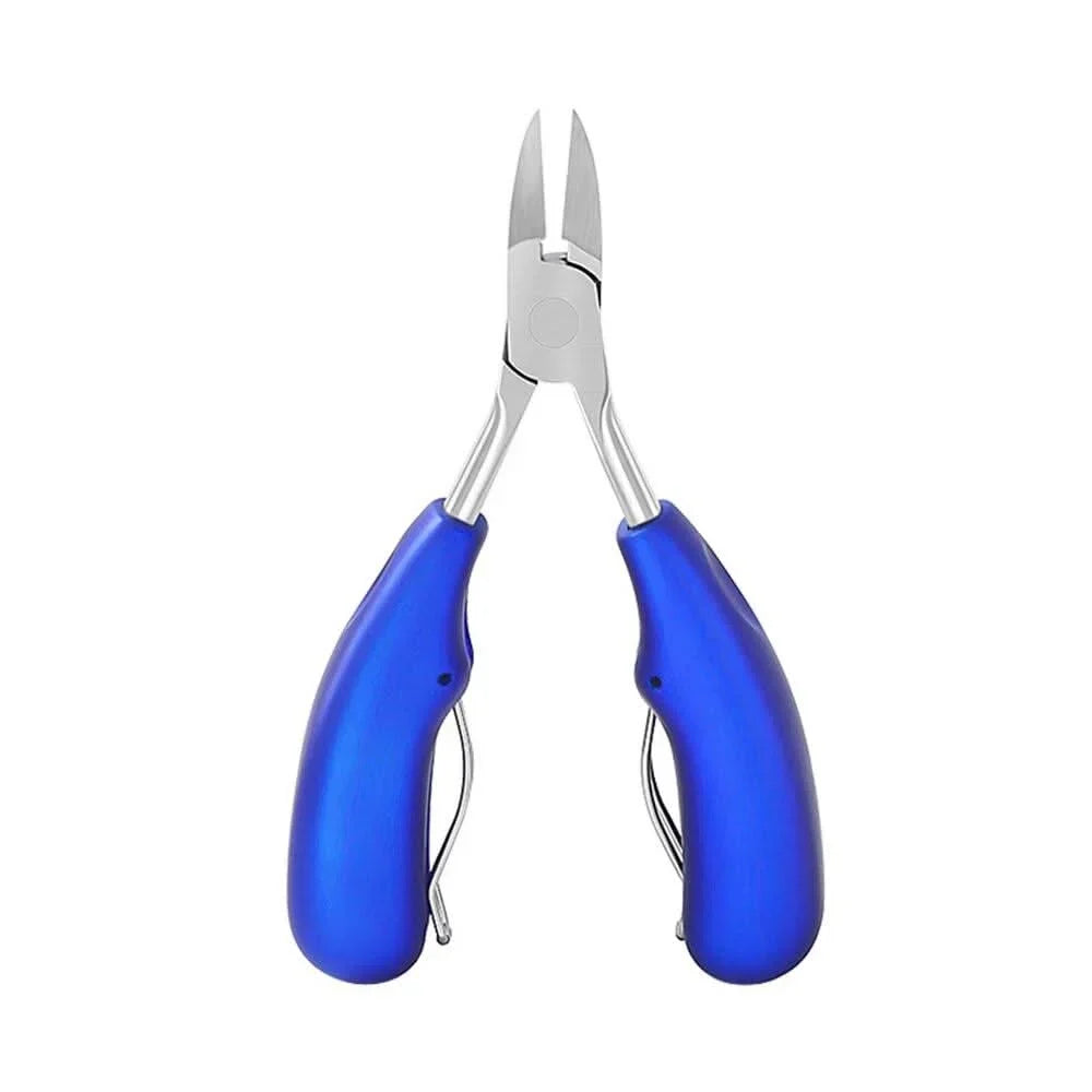 Forbici per unghie dei piedi | Lame curve in acciaio inossidabile | Impugnatura ergonomica