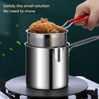 Friggitrice multifunzione in acciaio inox 304