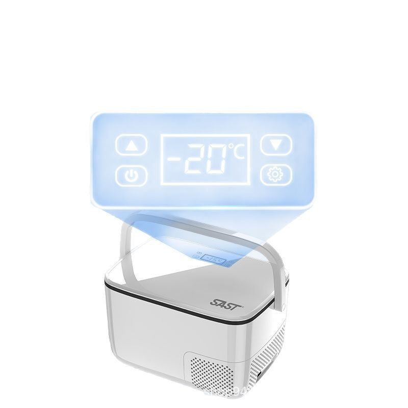Frigo portatile per auto e campeggio