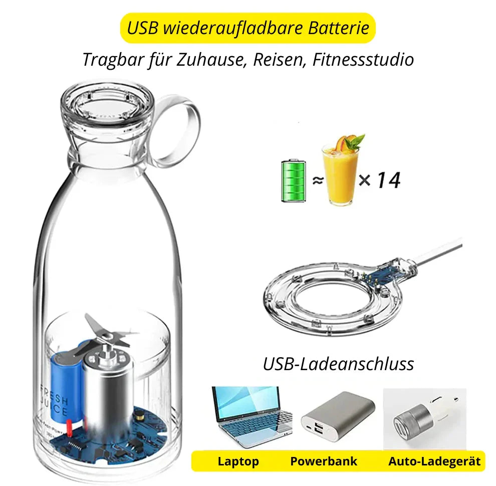 Frullatore portatile ricaricabile