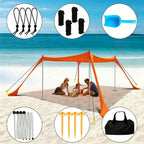 Gazebo da esterno con telo parasole