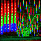 Ghirlanda LED impermeabile a forma di gocce cadenti
