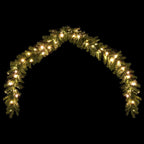 Ghirlanda natalizia con luci LED da 10 m – decorazione scintillante per interni ed esterni