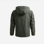 Giacca antivento con trattamento DWR