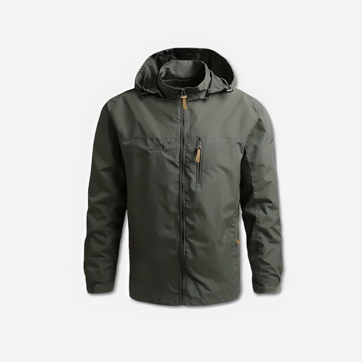 Giacca antivento con trattamento DWR