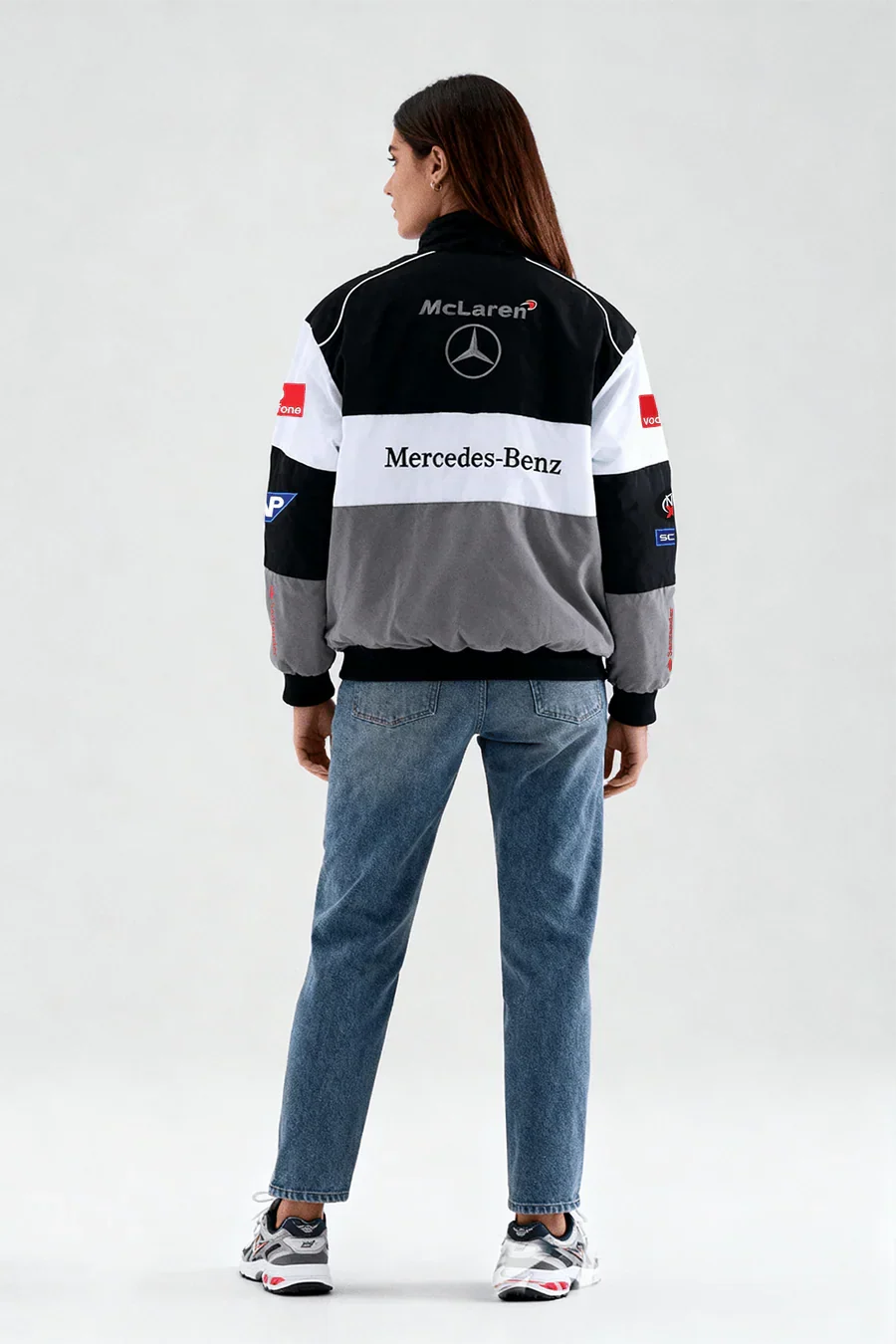 Giacca da corsa McLaren F1 × Mercedes-Benz vintage – Unisex – Retro