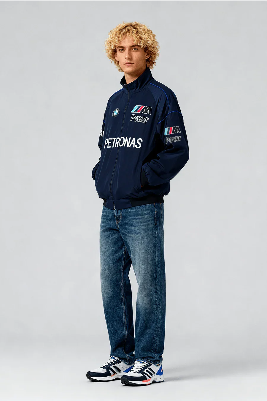 Giacca racing BMW F1 vintage – Edizione classica – Unisex – Retro