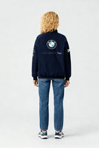 Giacca racing BMW F1 vintage – Edizione classica – Unisex – Retro
